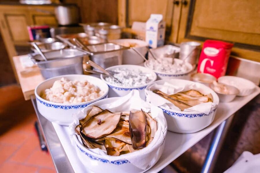 Cooking Class with Carbonara, Pesto Making, Lasagna, Cannoli - Ragù Lasagne: From Meat Sauce to Béchamel Layers
