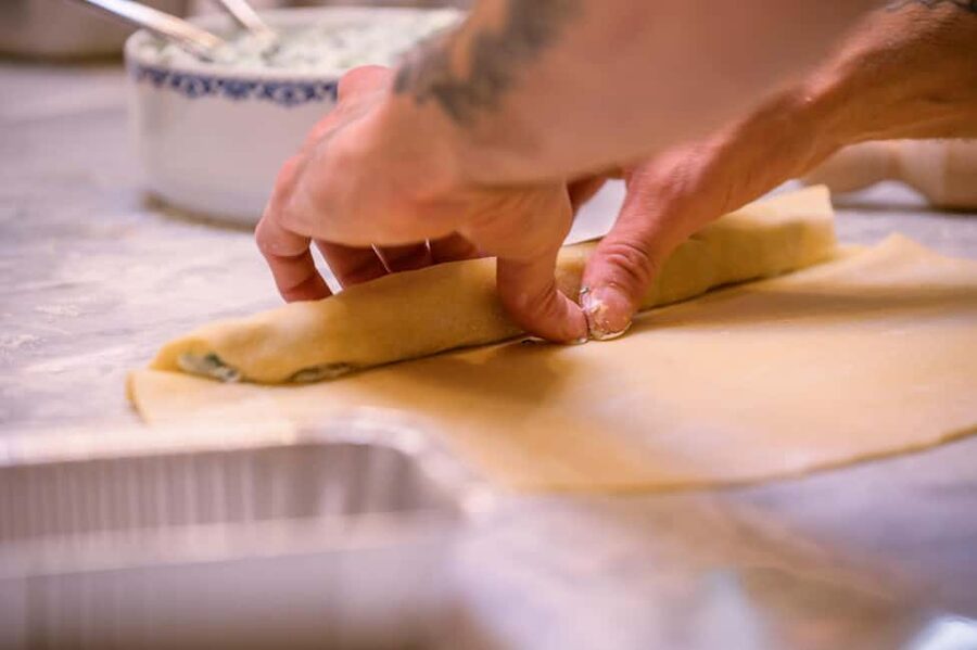 Cooking Class with Carbonara, Pesto Making, Lasagna, Cannoli - Pesto Gnocchi: Homemade Basil Pesto with a Ligurian Twist