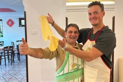 Cooking class with Pasta, mozzarella and Tiramisu with wine - The 3-Hour Flow: Mozzarella, Pasta, Tiramisu, Then You Eat