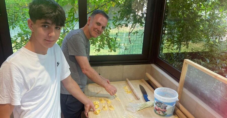 Cooking Workshop dedicated to preparation of pasta and ragu' - Meet Irana and Marco, and learn through stories