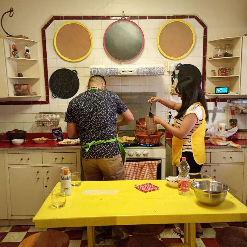 Coyocán: Market Tour and Cooking Class - The meal at the dining table: tasting the results with coffee or tea