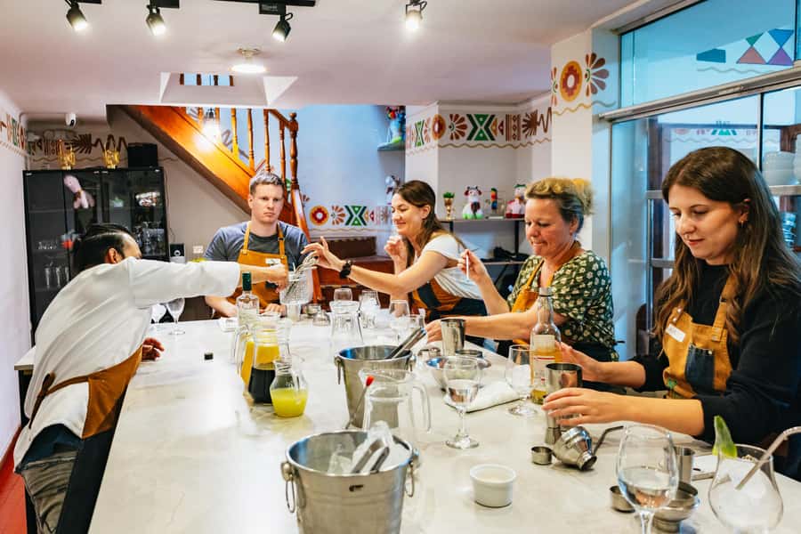 Cusco: Peruvian Cooking Class, Cocktails & Local Market Tour - Cooking ceviche, causa limeña, and quinoa tamal (and why these three matter)