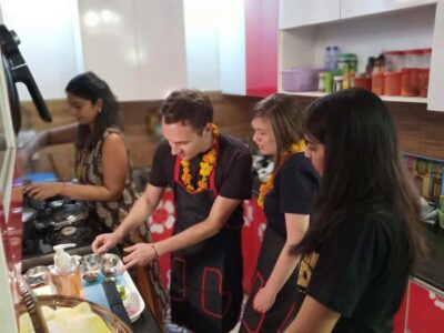 Delhi: AI Cooking Class and Much More in a Local Family Home - Hands-On Vegetarian Cooking: Roti, Dal, Curry, and Dessert