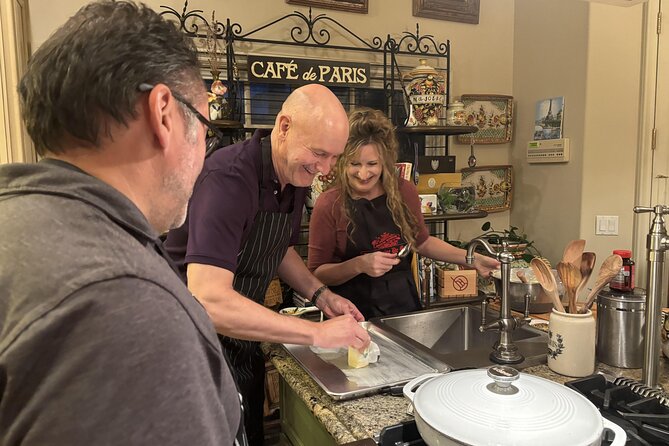 Easy and Elegant French Cooking Class with Wine near Laguna Beach - Main event: chicken with morels, whipped potatoes, and braised green beans