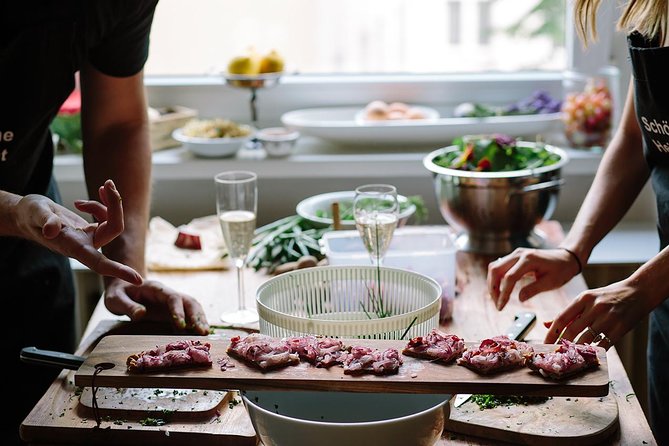 Eat Like a Berliner: Market Tour, Cooking Class and Lunch - Chef Kit’s kitchen lesson: turning ingredients into a four-course lunch