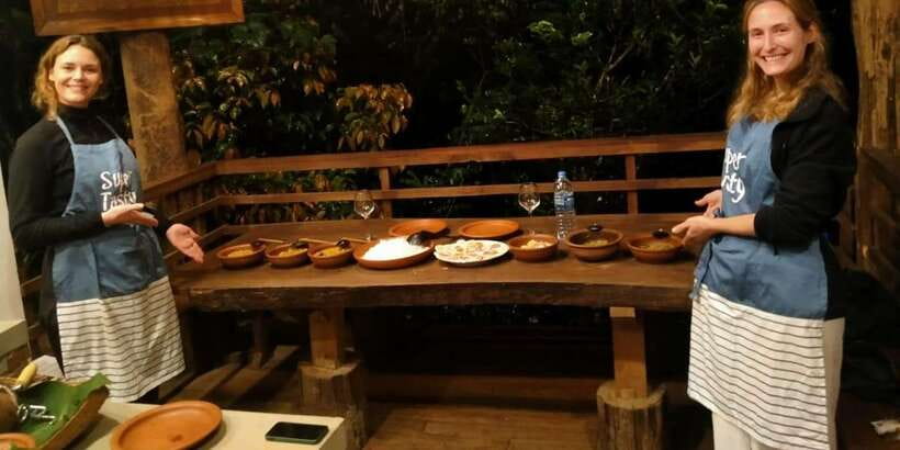 Ella : Cooking class with amazing Spice Garden Tour - What You’ll Cook: How Seven Curries Fit Together