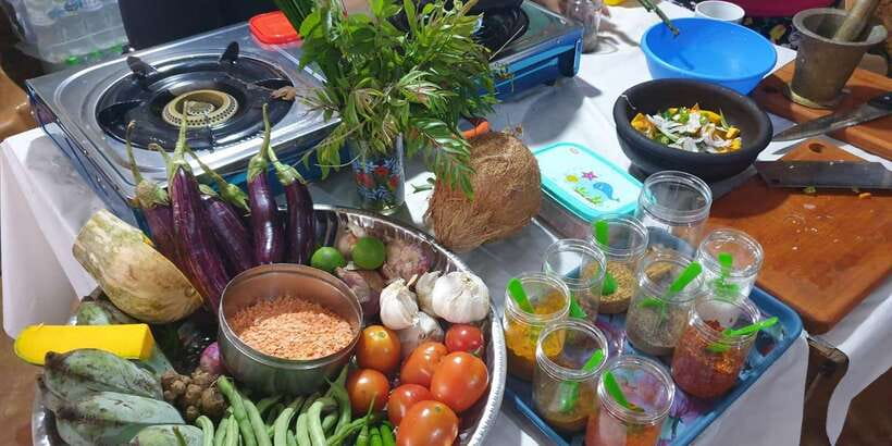 Ella: Sri Lankan Cooking Class with Neranji at Homestay - Pricing and value: $19 for food, recipes, and spices