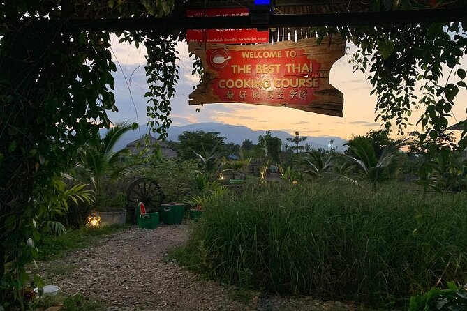 Evening Cooking Class in Organic Farm with Local Market Tour - Your own cooking station: curry paste basics and real technique
