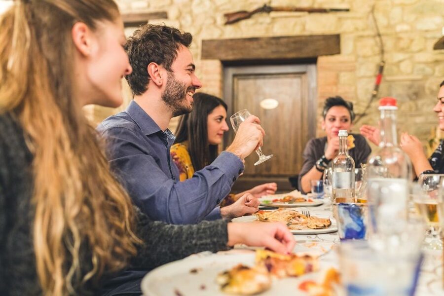 Exclusive cooking class in Roman countryside with local chef - Market to Table Energy: Herbs, Garden Seating, and Homemade Wine