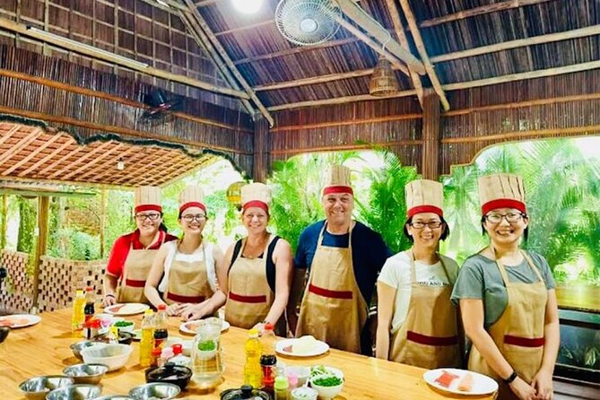 Experience Local Market and Boat Ride with Cooking Class - Hands-on cooking class: from welcome drink to what’s on your plate