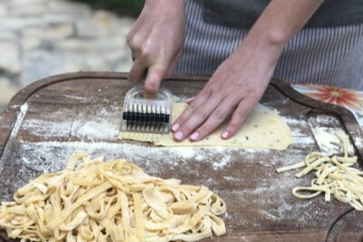 Family cooking class - Two Homemade Pastas: Tagliatelle, Gnocchi, Ravioli, and More