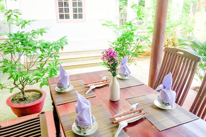 Farmer & cooking class package - In the Tra Que garden with farmer Mr Hai (and old-school tools)