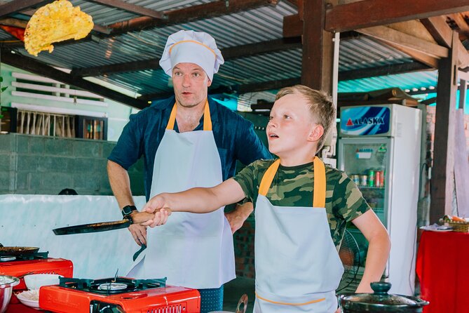 Farming & Cooking Class in Hoi An - Small Group Tour - Cooking time: papaya salad, spring rolls, banh xeo, and clay pot fish