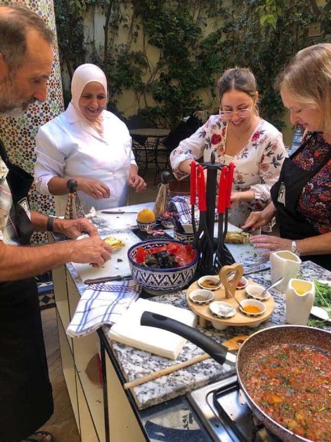 Fes: Authentic Cooking Class and Old Medina Visit - Meeting at Hotel Batha: your Medina starting line