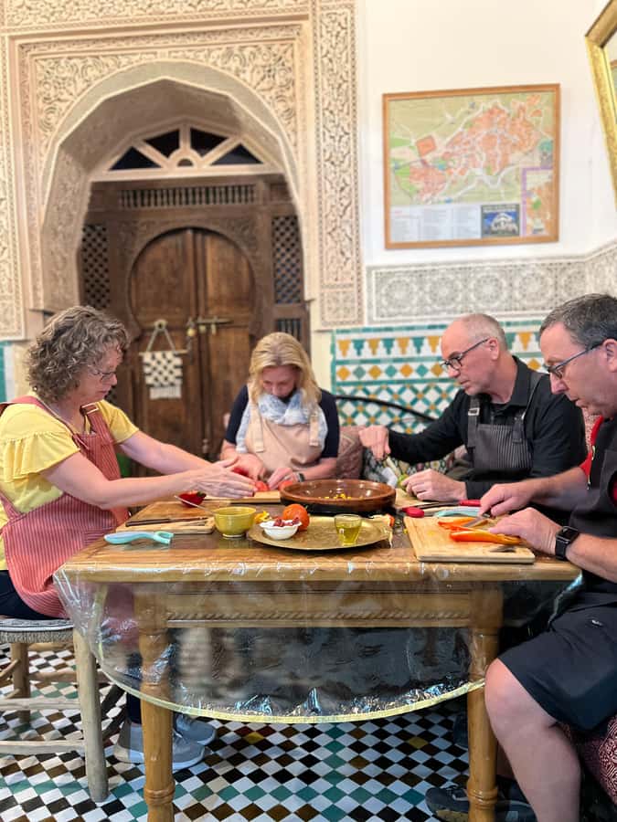 Fez: Souk Tour and Traditional Home Cooking Class - A cooking class that works because it’s actually in a home