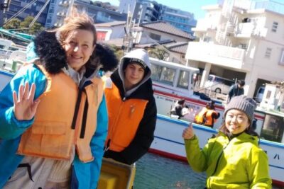 Fishing with Mt. Fuji Views and Japanese Home Cooking Experience - Meet Naomi at the lodge: the friendly setup you’re hoping for