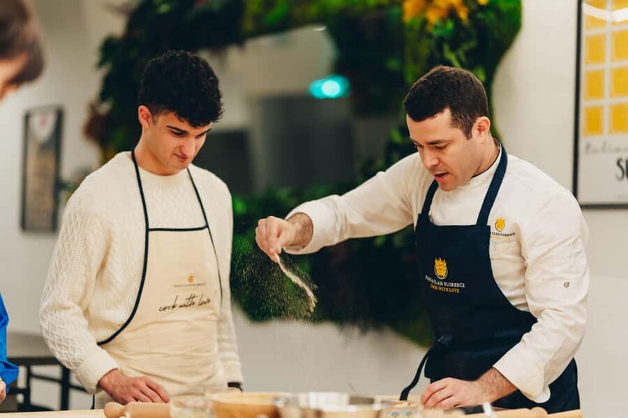 Florence: Art of Pasta Cooking Workshop with Food and Wine - The Real 3-Hour Flow: From Meeting to Meal