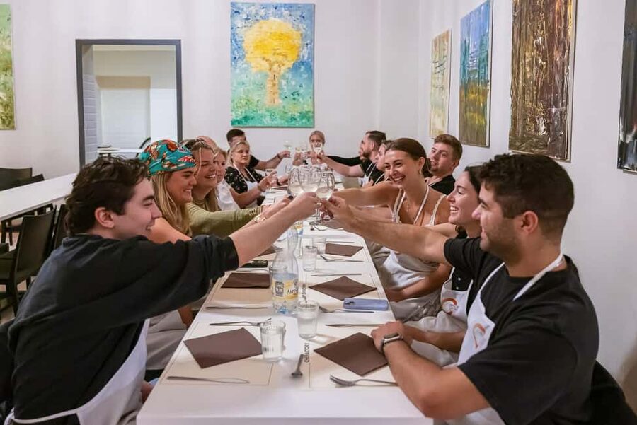 Florence: Handmade Pasta & Dessert Class with Unlimited Wine - Dessert plus unlimited wine: the sweet finish (with a small caveat)