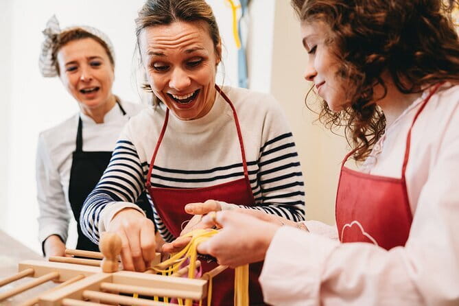 Florence: Pasta Cooking Class with Unlimited Wine - Entering the 1200s tower near Brunelleschi’s Dome