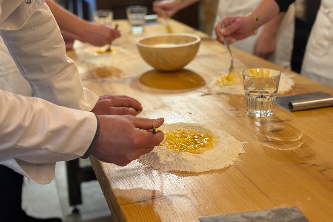 Florence: Pasta & Tiramisu Cooking Class with lots of Good Wine - Making Pasta Dough From Scratch: Texture, Elasticity, and Thickness