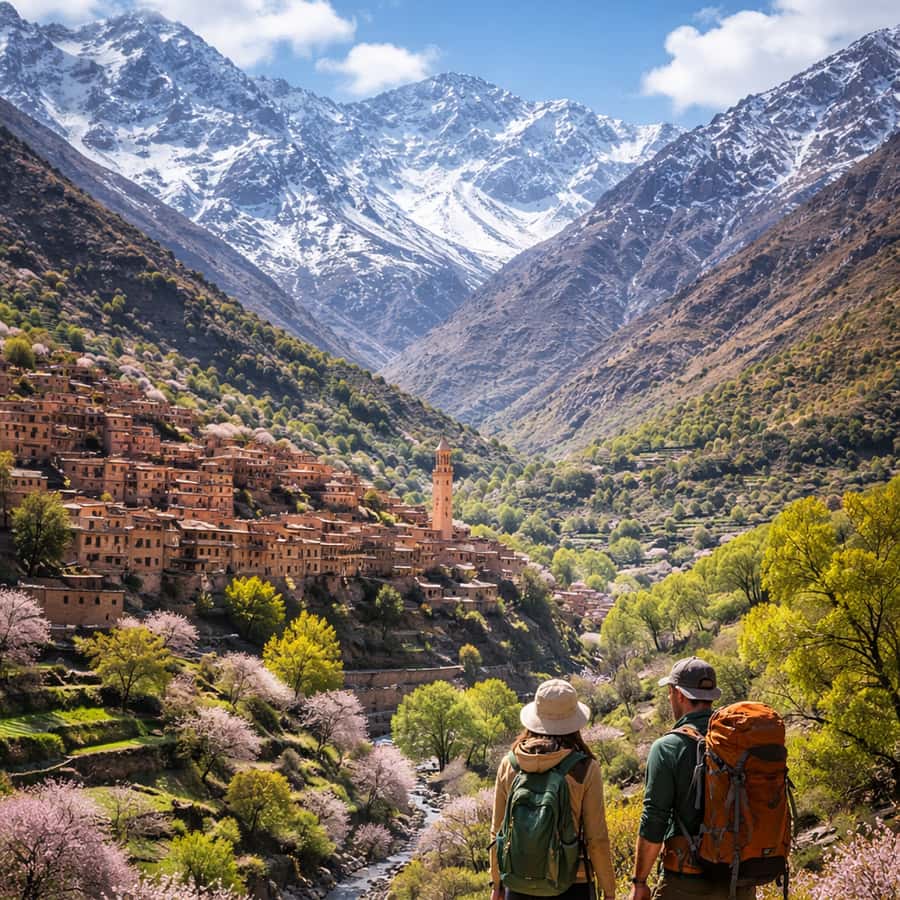 From Marrakech: Atlas Mountains & Berber Lunch - From Marrakech to Imlil: the practical pickup that starts the day right