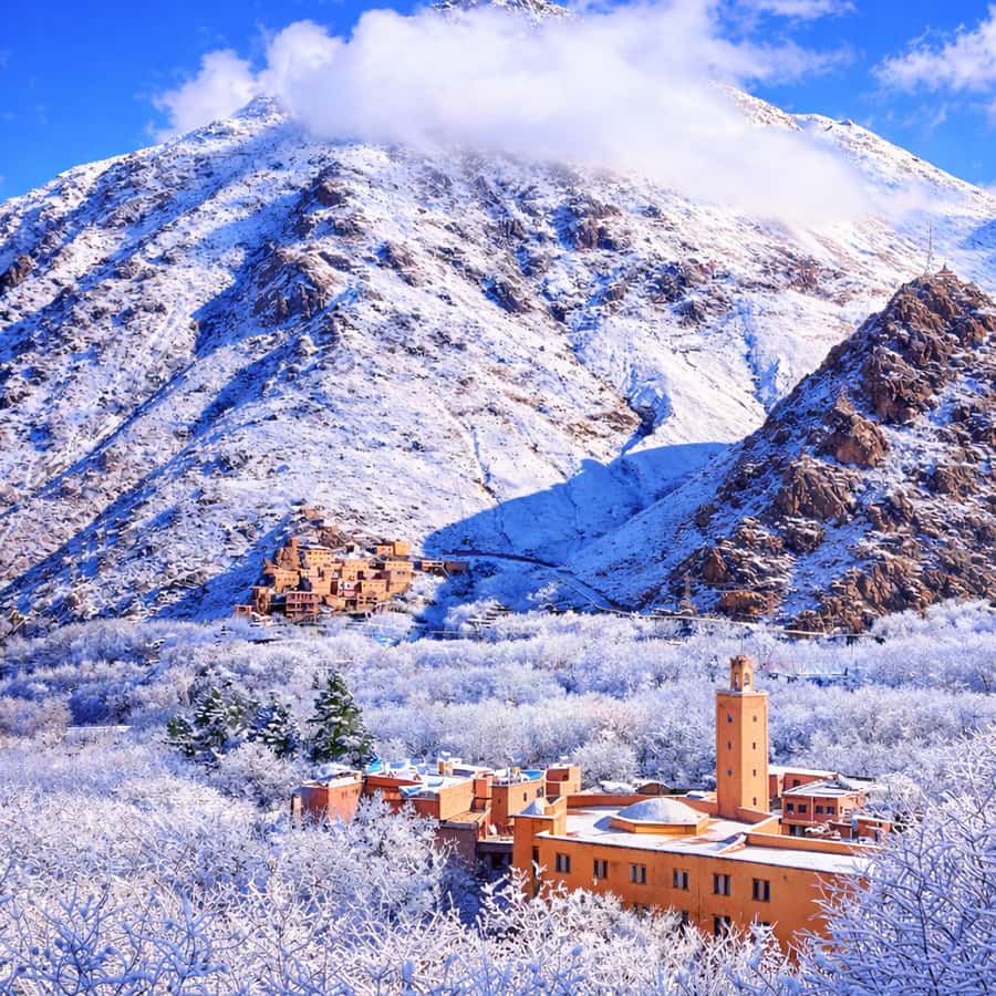 From Marrakech: Atlas Mountains & Berber Lunch - Waterfall hike near Imlil: easy route, watch your footing