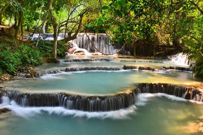 Full Day bamboo experience with cooking class & Kuang si waterfalls - Bamboo weaving: turning strips of bamboo into a souvenir mat