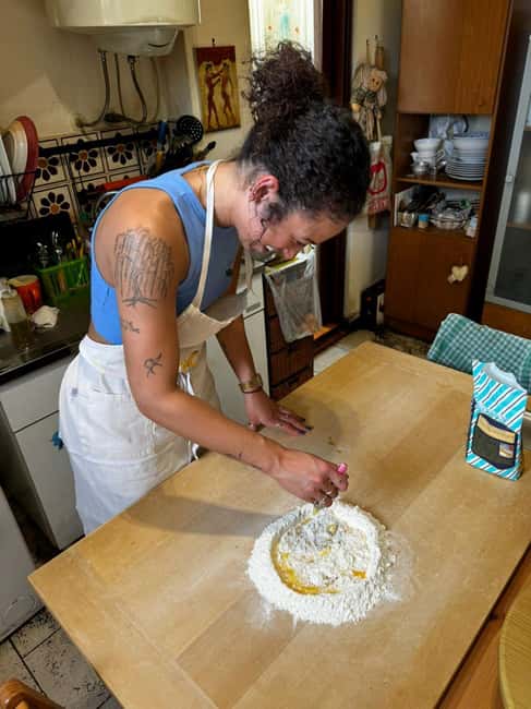 Funny cooking class with chef Antonino - Wine, eating, and the recipe slides you’ll actually use