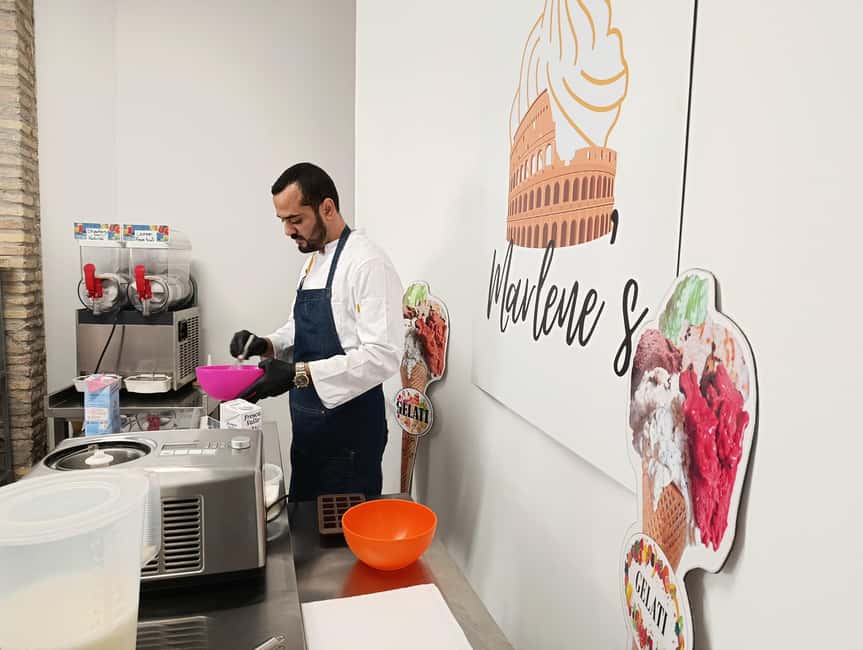 Gelato Cooking Class in Rome - Create & Taste Italian Gelato - The shop tasting: trying ALL flavors and picking your favorites