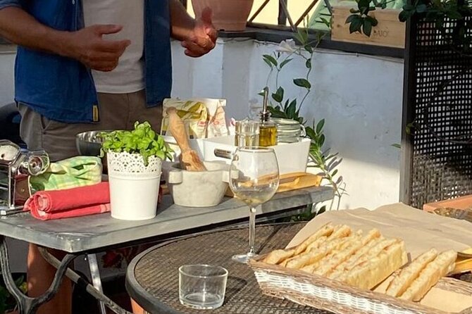 Genoa: Hands-On Home cooking Class Pasta Pesto and more with wine - Focaccia and extra bites: why the menu feels generous