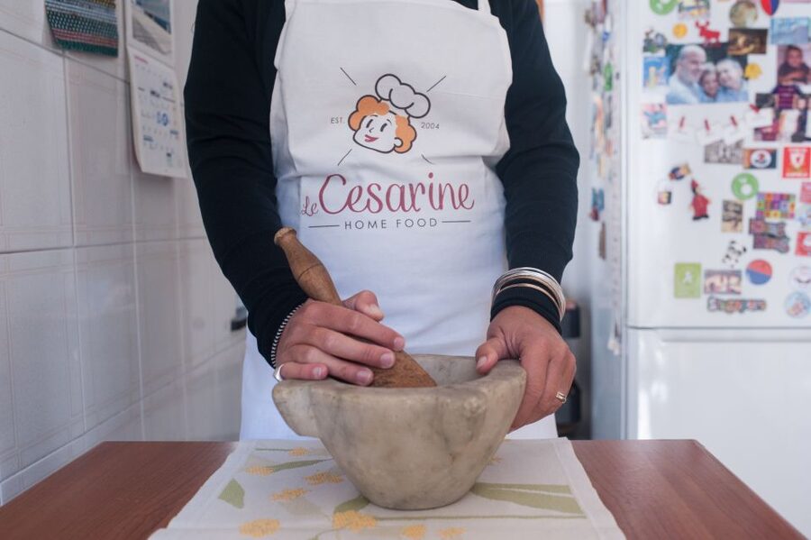 Genoa: Market and Cooking Class at a Local's home - Inside the home kitchen: how the private class is set up