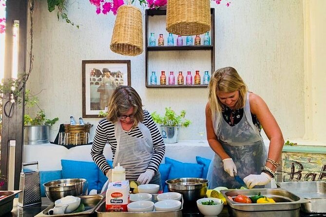 Greek Cuisine Cooking Class in Santorini with Recipes and Wine - Key highlights worth planning for