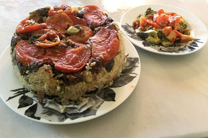 Greek Home Cooking Class at a Seaside Villa in Crete with Mary - Starter Course: Local Rusk, Cheese, and Pickled Vegetables