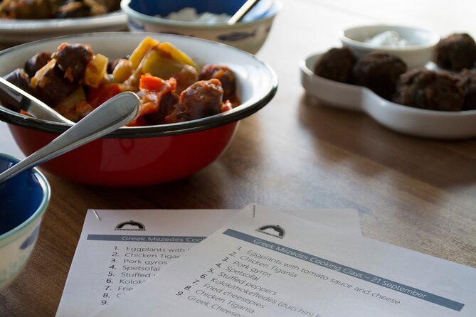 Greek Meze Cooking class and dinner with an Acropolis view - Dietary Needs: Vegan, Vegetarian, Allergies, and Dislikes