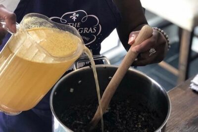 Hands-on Cajun Roux Cooking Class in New Orleans - Mardi Gras School of Cooking: a small, work-focused kitchen