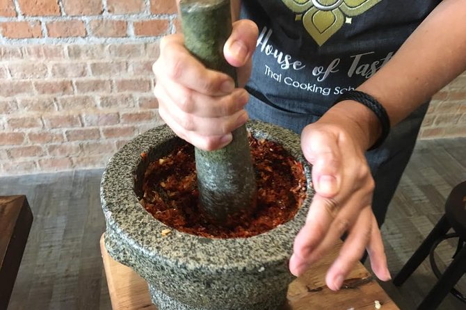 Hands on Thai Cooking Class and Market Tour - Hands-on cooking: how you make curry paste from scratch