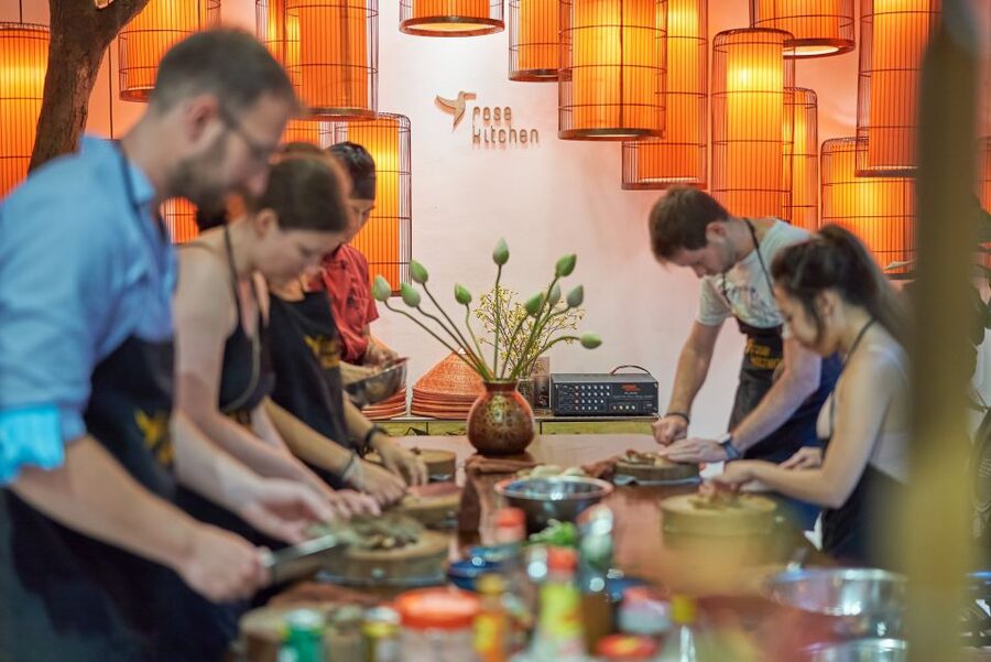 Hanoi: Cooking Class in a Local Villa with Market Tour - What you cook: classic dishes, practical technique
