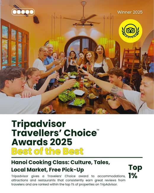 Hanoi Cooking Class: Pho/Bun Cha/Nem + Free Egg/ Salt Coffee - Your Hanoi Cooking Lesson Starts at a Yellow Sign