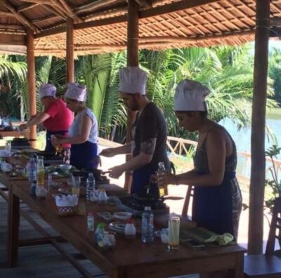 Hoi An: Bay Mau Cooking Class w/ Market & Basket Boat Option - The Real-Time Flow: From Market to Coconut Forest Cooking