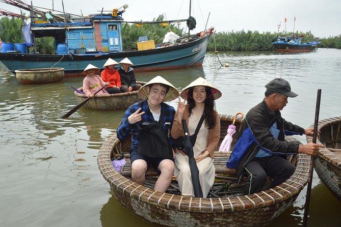 Hoi An Cooking Class and Basket boat tour - Bamboo Basket Boat Through Coconut Palms: Fun, but Hands-on