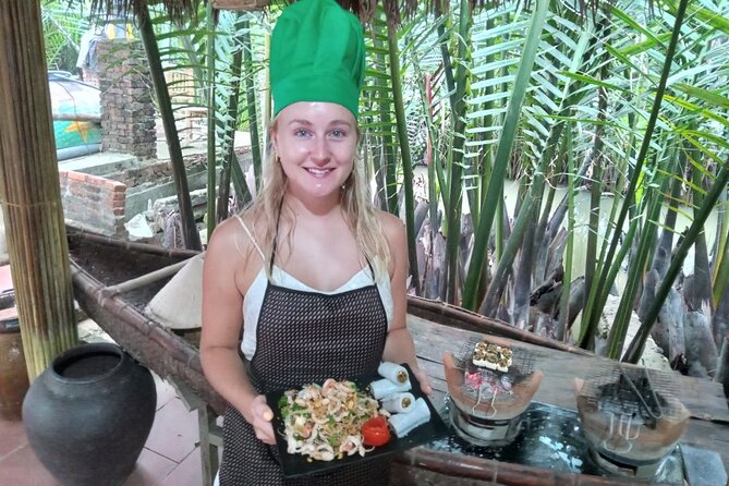 Hoi An Cooking Class(Market,BasketBoat Crabfishing&Cooking Class) - What You’ll Cook: Spring Rolls, Papaya Salad, Cao Lầu-Style Noodles, and More