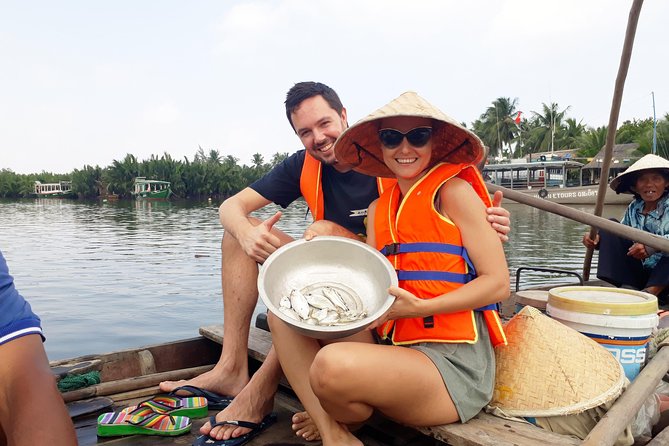 Hoi An Eco Tour Cooking Class & Fishing (Local market,basket boat,learn cooking) - Bay Mau Coconut Forest: Nipa Country by Basket Boat