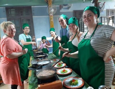 Hoi An: Traditional Cooking Class & meal w Cam Thanh Family - Welcome Tea and a Setup Built for You to Cook
