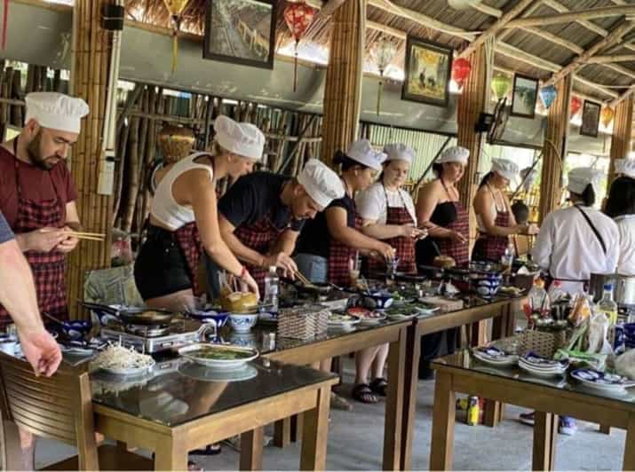 Hoi An: Vegetarian Cooking Class w Local Family and transfer - The Hands-On Cooking Session: Four Dishes You’ll Recreate at Home