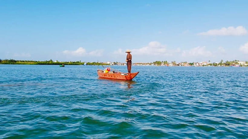 Hoi An : Vegetarian Cooking Class W Optional Coconut Village - Cam Thanh Coconut Village: bamboo basket boat and crab fishing fun