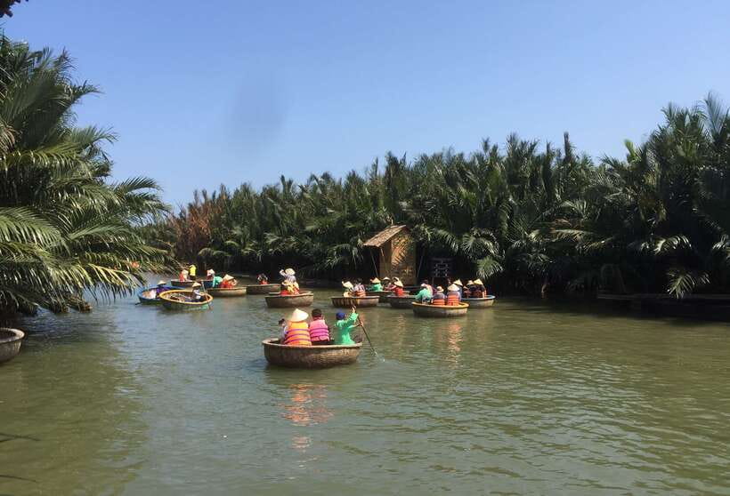 Hoian/Danang: Eco Cooking Class, Cruise Trip, Basket Boat - Rice milk and rice paper: the prep that upgrades everything