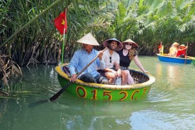 HoiAn:Making Lantern & Cooking Class-BasketBoat Ride,Crab fishing - Getting There: Pickup, Meeting Point, and the Day’s Easy Start