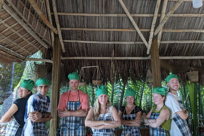 HoiAn:Making Lantern & Cooking Class-BasketBoat Ride,Crab fishing - Nipa Forest Historical Area and Coconut Palm Surroundings