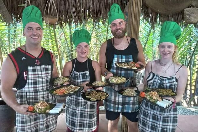 HoiAn:Making Lantern & Cooking Class-BasketBoat Ride,Crab fishing - Purple Crab Fishing: Hands-On Local Work (With a Feast to Follow)