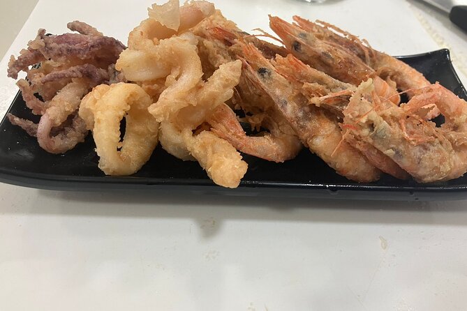 Homemade Pasta And Seafood Cooking Class with Dinner - Your included menu: Gnocchi con le vongole and classic Neapolitan frying